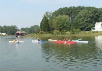 kids kayak camp