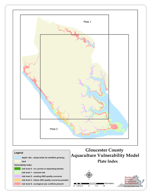 gloucester map plate