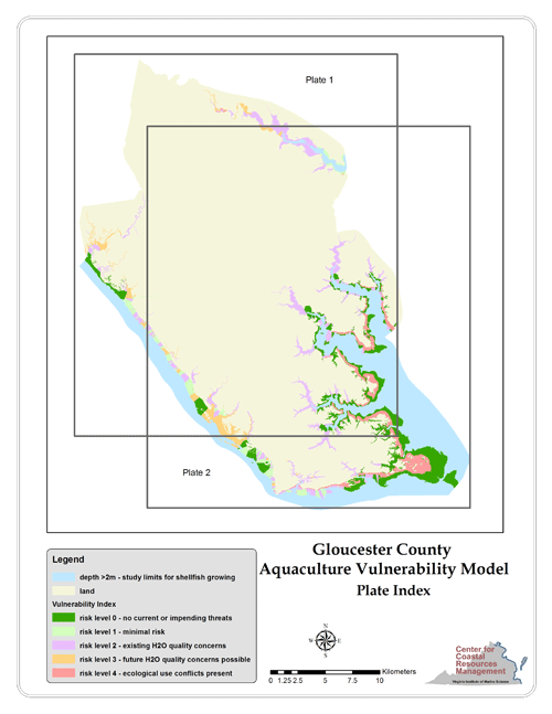 gloucester map plate