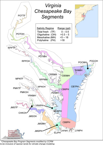 chesapeake bay segments